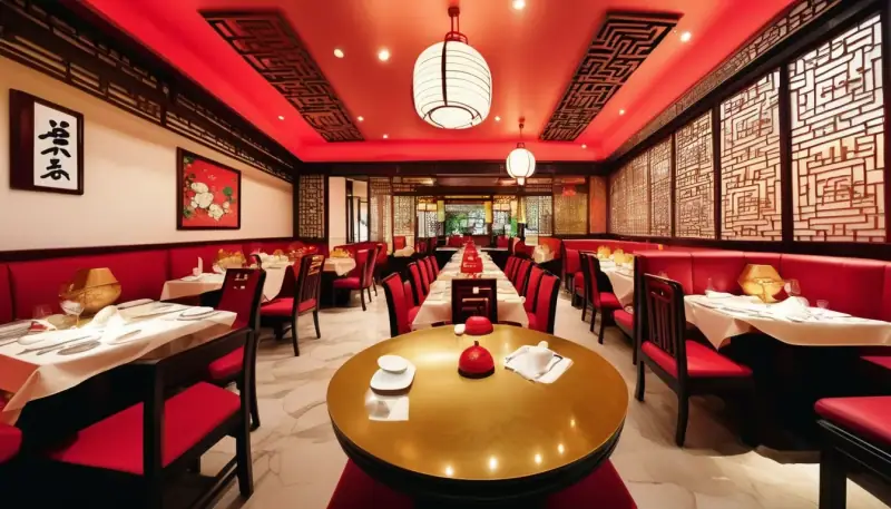 Restoran Tionghoa di kawasan resor