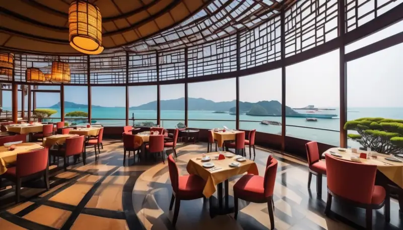 Restoran Jepang di kawasan resor