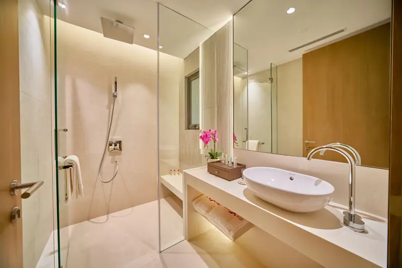 Kamar mandi kedua villa Type A