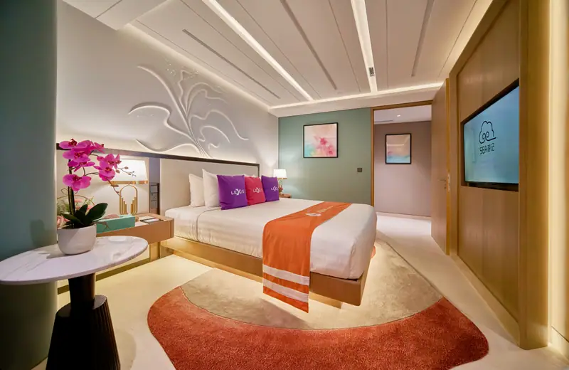 Kamar tidur kedua villa Type A